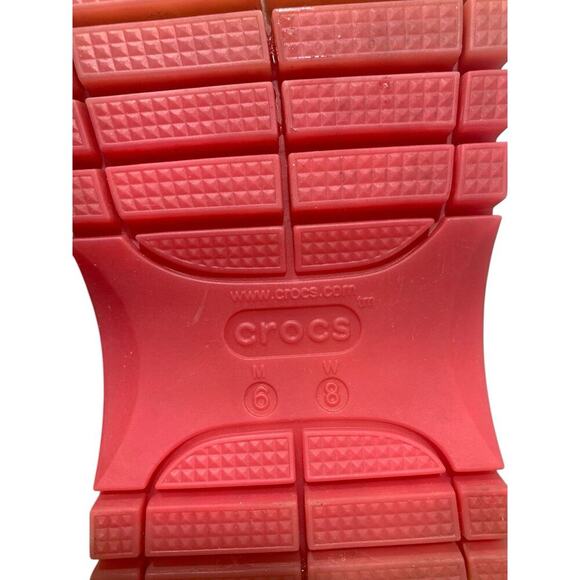 Unisex Crocs Mega Crush‎ Colordip Clog - LIMITED EDITION SZ 8 - Picture 7 of 7